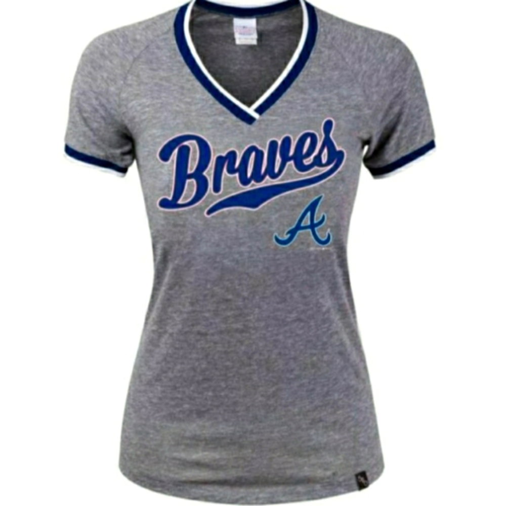 SALE🔥5th & Ocean Atlanta Braves Opening Night Shirt Xl
